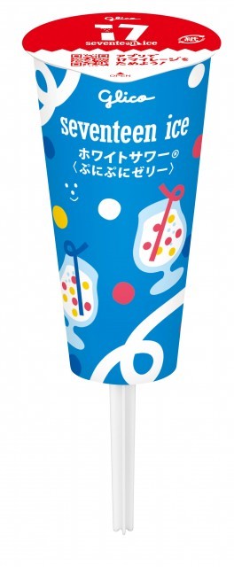 セブンティーンアイス ホワイトサワー®＜ぷにぷにゼリー＞　パッケージ画像